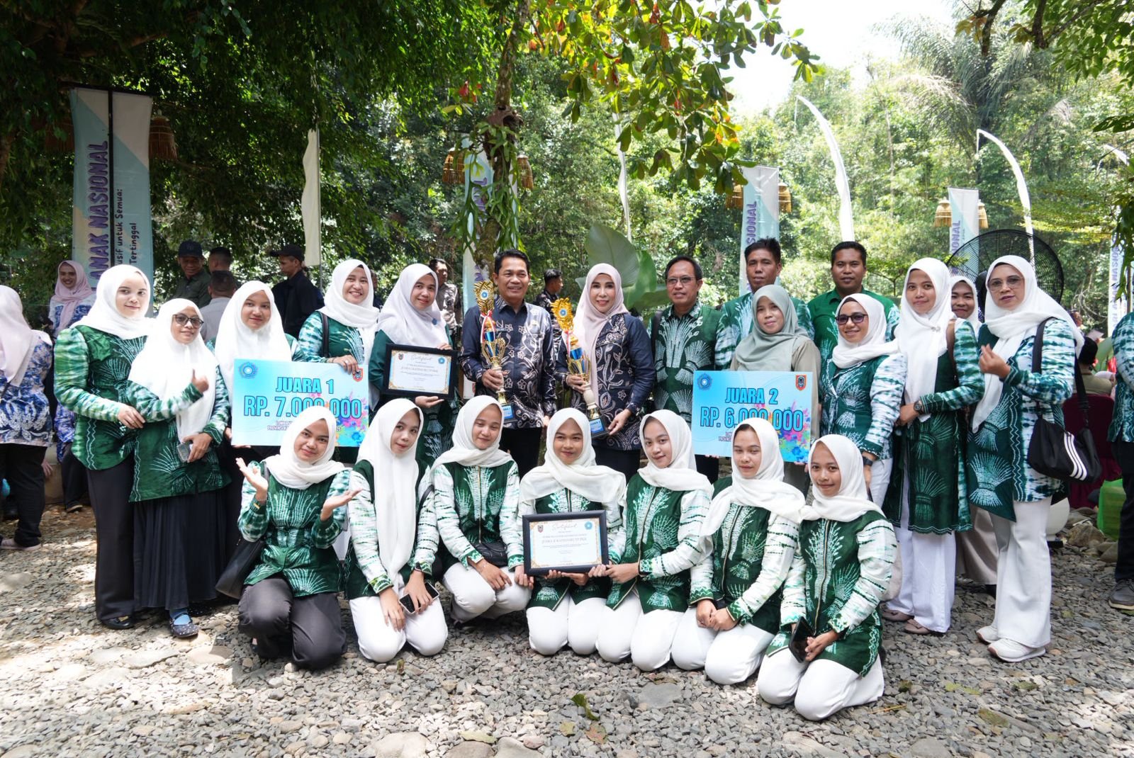 TP PKK Paringin Juara 1, Desa Pudak Awayan Juara 2 Lomba Vlog Pokja 1 HAN Kalsel 2025