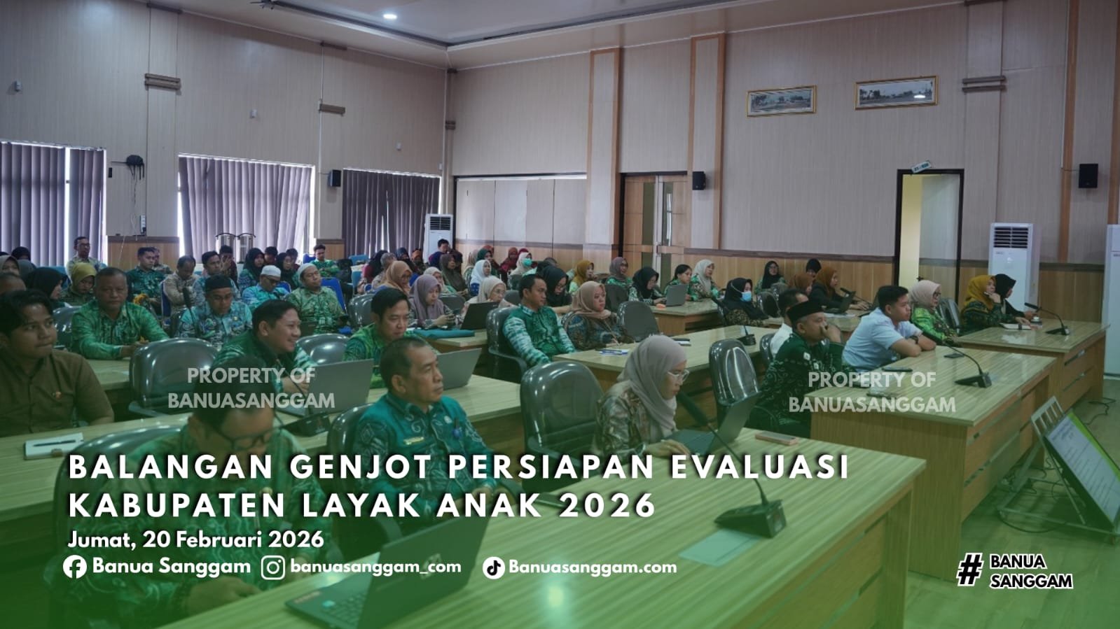 Balangan Genjot Persiapan Evaluasi Kabupaten Layak Anak 2026