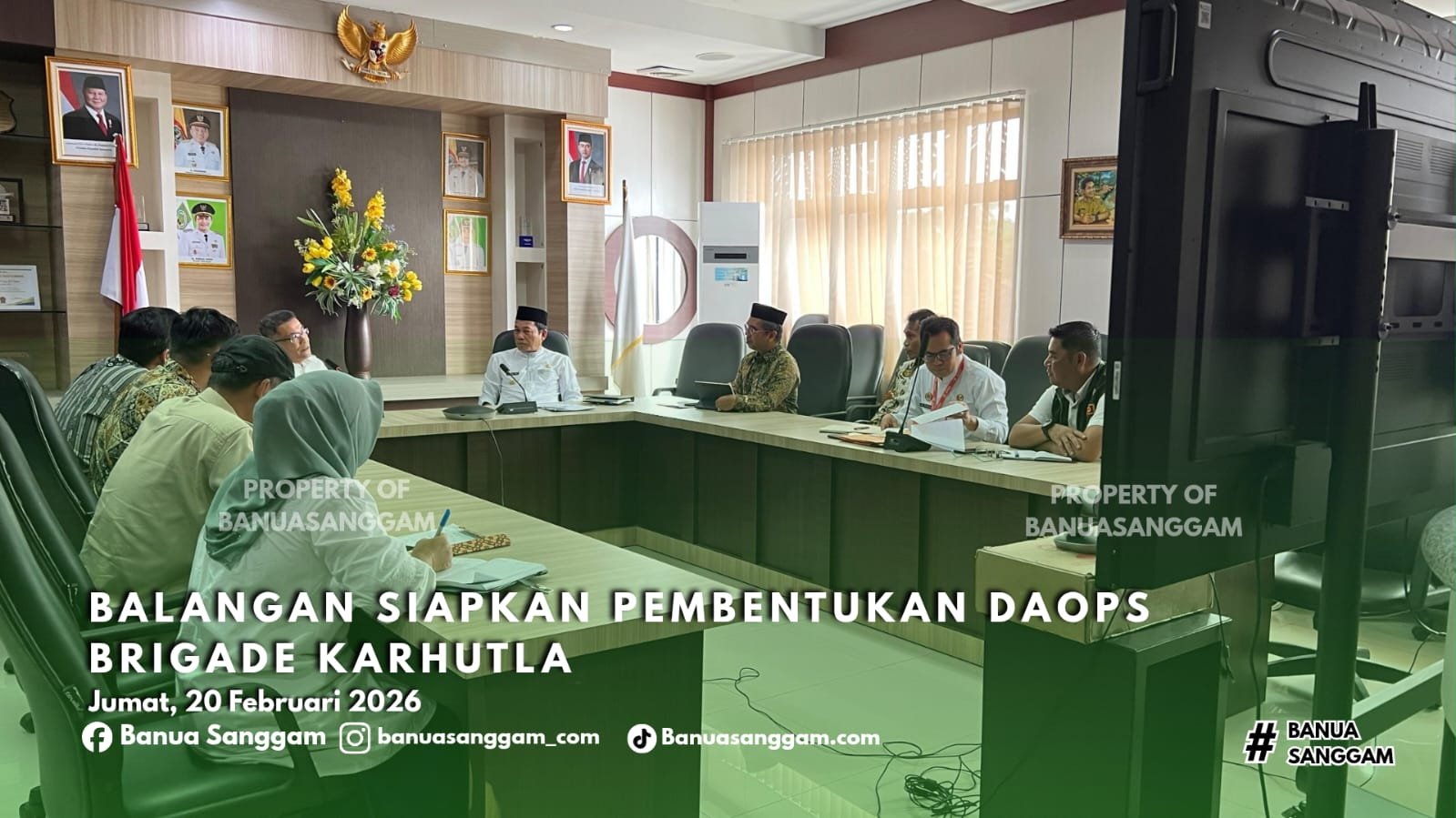 Balangan Siapkan Pembentukan Daops Brigade Karhutla