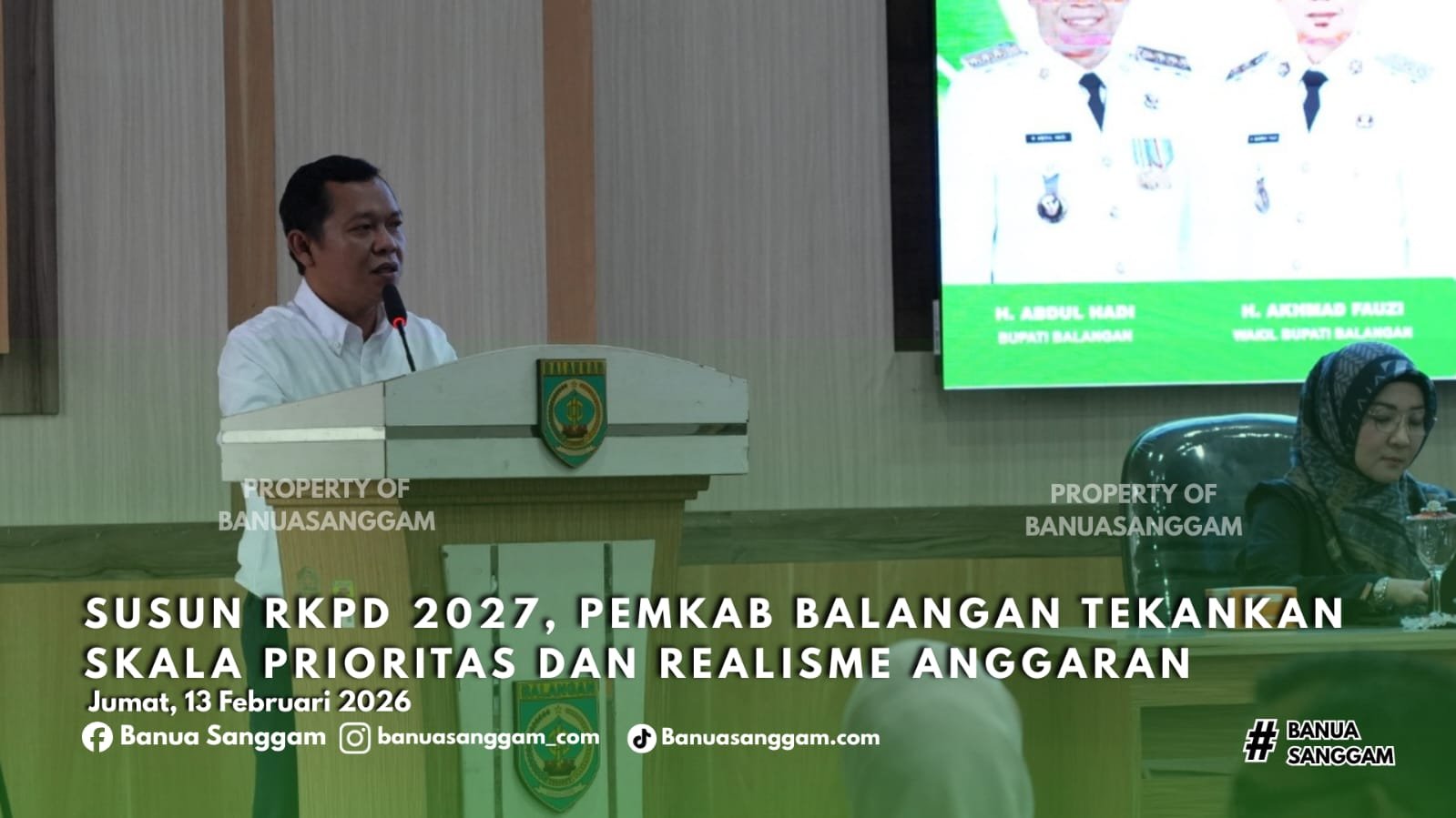 Susun RKPD 2027, Pemkab Balangan Tekankan Skala Prioritas dan Realisme Anggaran