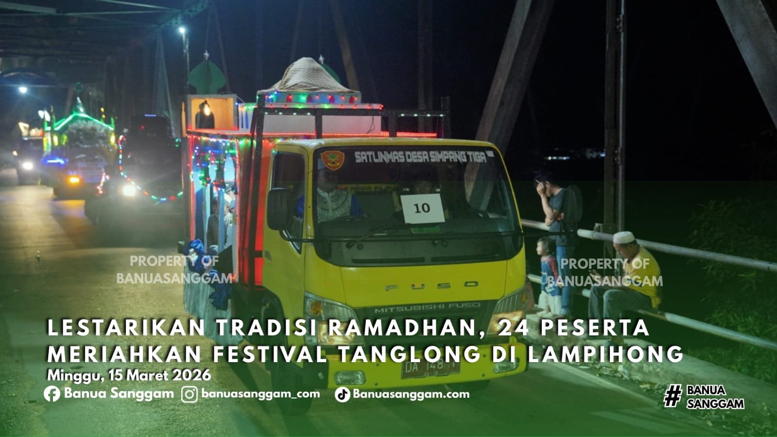 Lestarikan Tradisi Ramadan, 24 Peserta Meriahkan Festival Tanglong di Lampihong