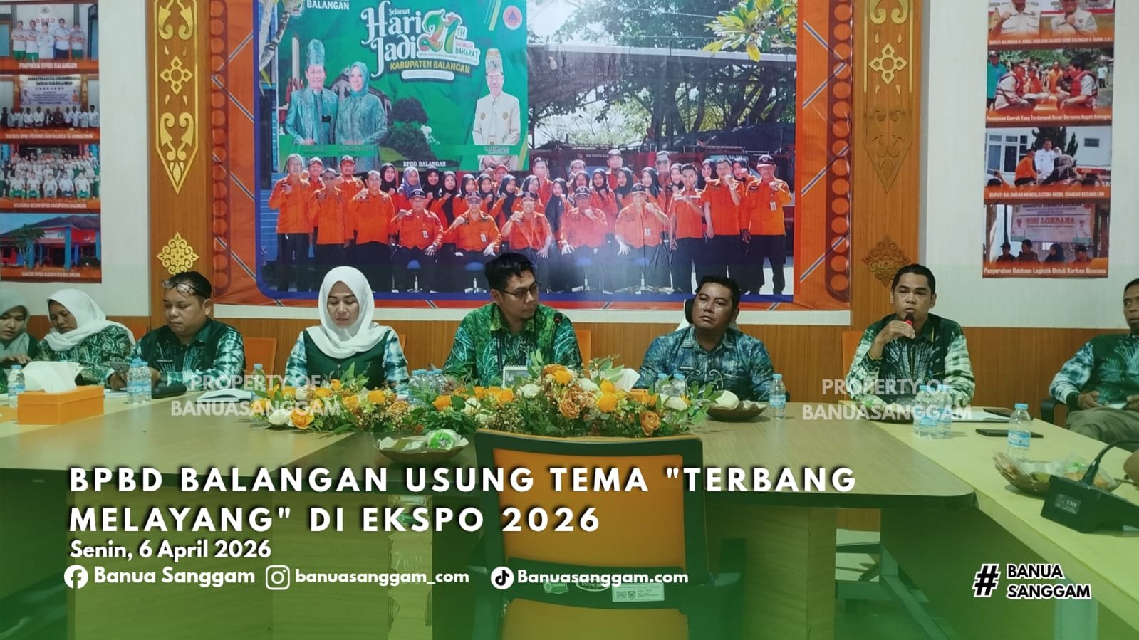BPBD Balangan Usung Tema “Terbang Melayang” di Ekspo 2026