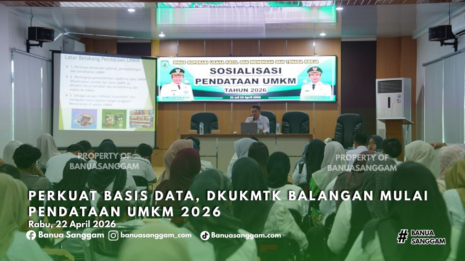 Perkuat Basis Data, DKUKMTK Balangan Mulai Pendataan UMKM 2026