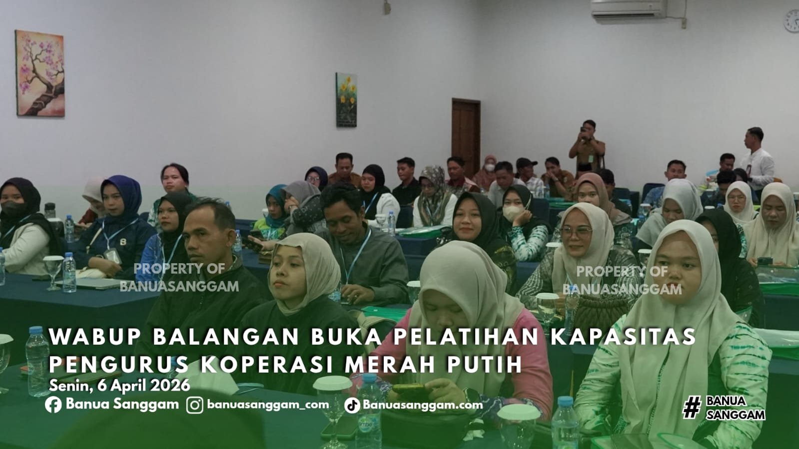 Wabup Balangan Buka Pelatihan Kapasitas Pengurus Koperasi Merah Putih