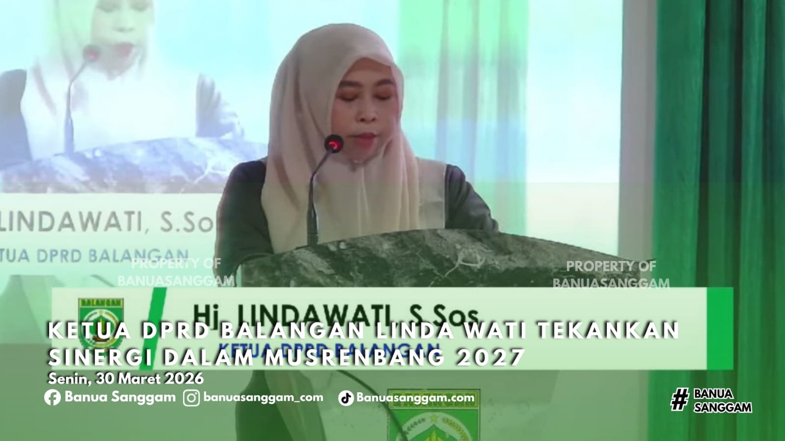 Ketua DPRD Balangan Linda Wati Tekankan Sinergi Strategis dalam Musrenbang 2027