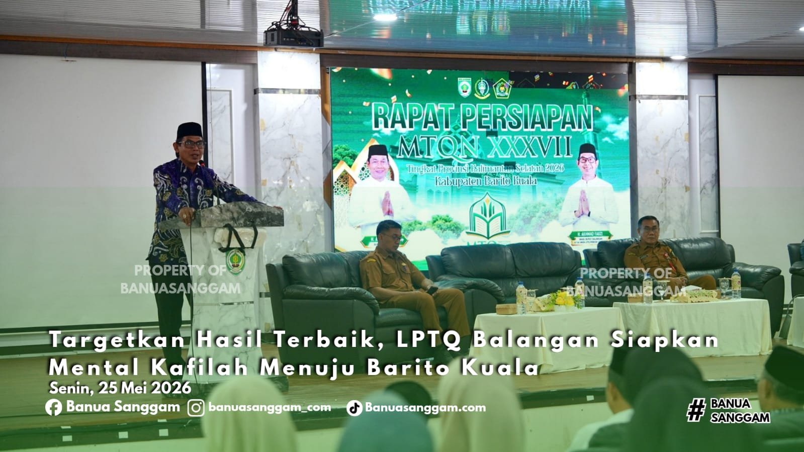 Targetkan Hasil Terbaik, LPTQ Balangan Siapkan Mental Kafilah Menuju Barito Kuala