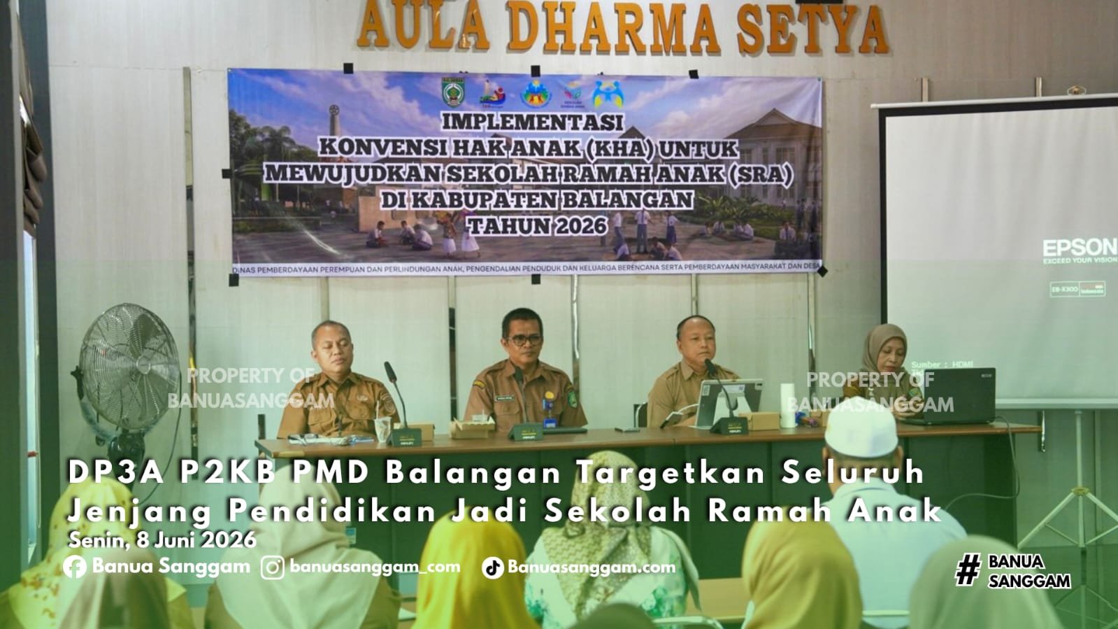 DP3A P2KB PMD Balangan Targetkan Seluruh Jenjang Pendidikan Jadi Sekolah Ramah Anak