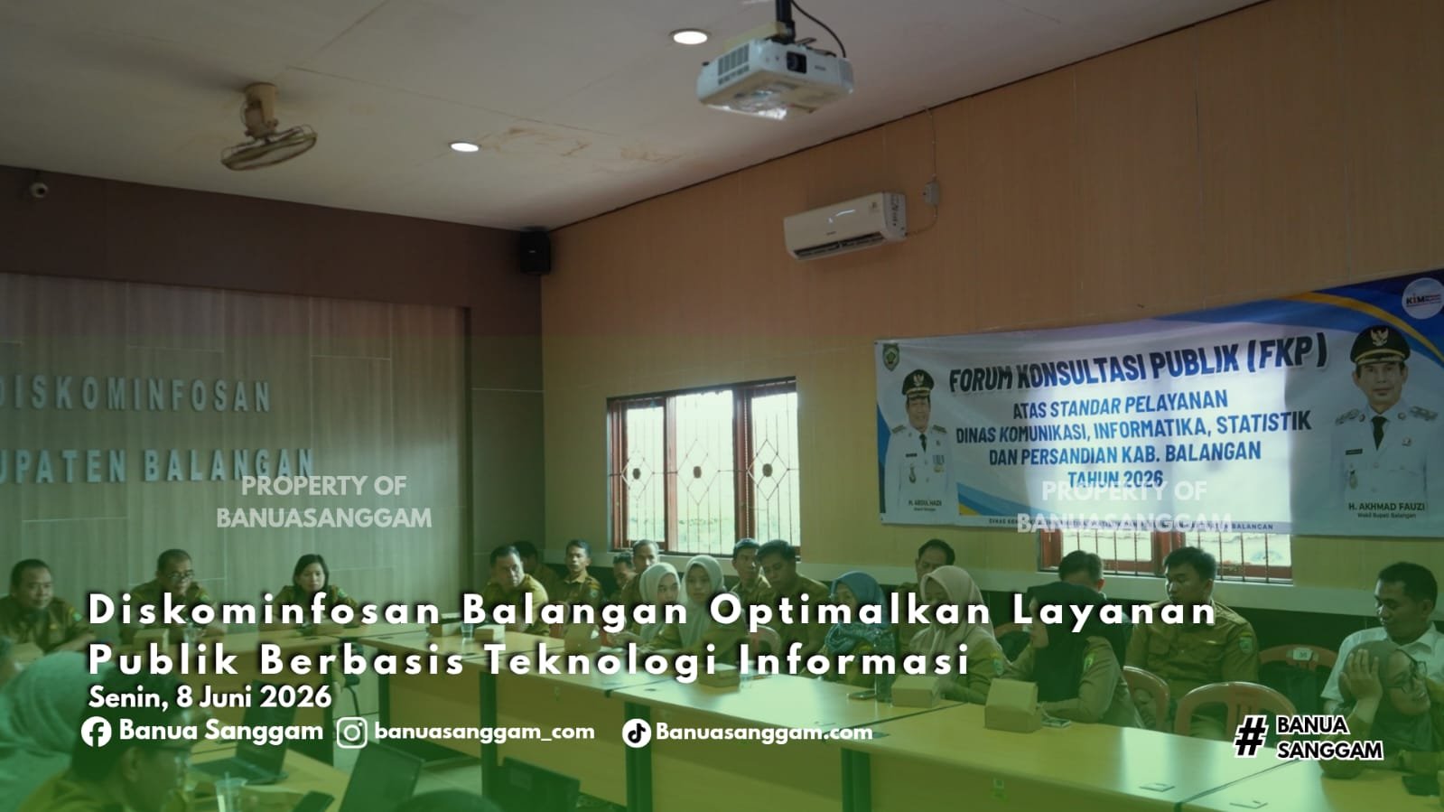 Diskominfosan Balangan Optimalkan Layanan Publik Berbasis Teknologi Informasi