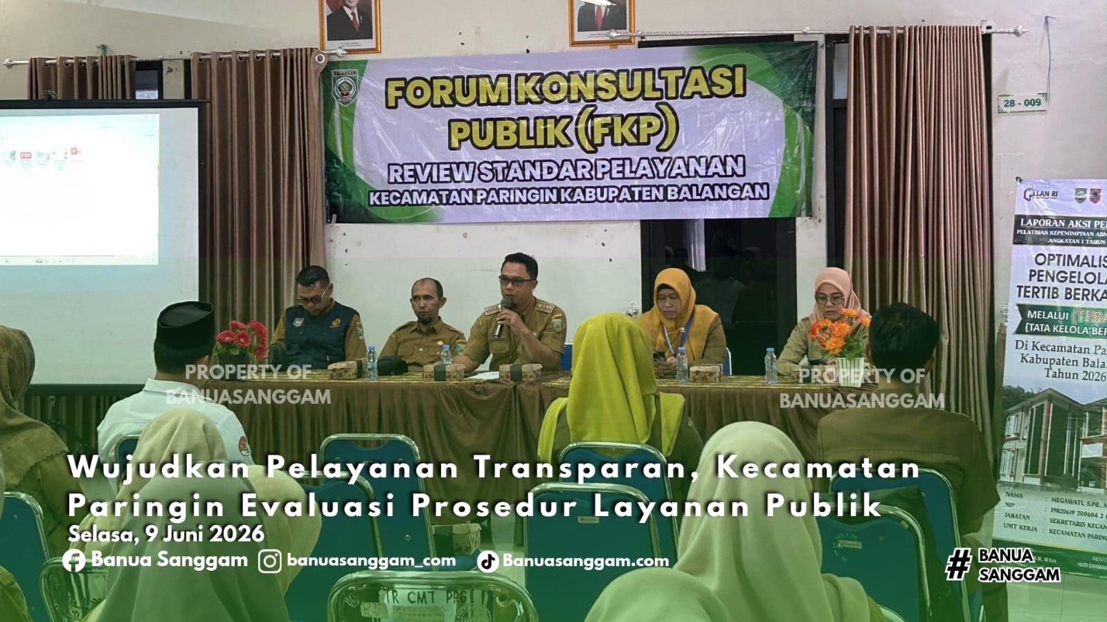 Wujudkan Pelayanan Transparan, Kecamatan Paringin Evaluasi Prosedur Layanan Publik