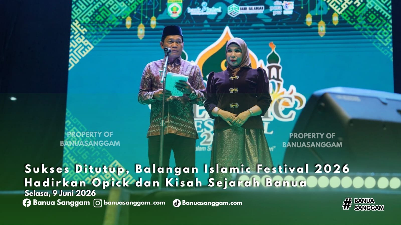 Sukses Ditutup, Balangan Islamic Festival 2026 Hadirkan Opick dan Kisah Sejarah Banua