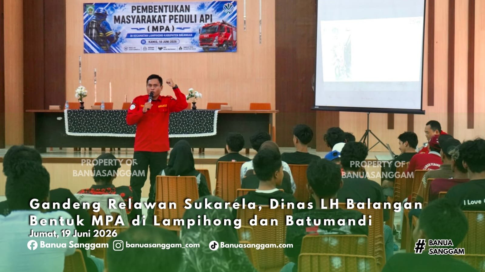 Gandeng Relawan Sukarela, Dinas LH Balangan Bentuk MPA di Lampihong dan Batumandi