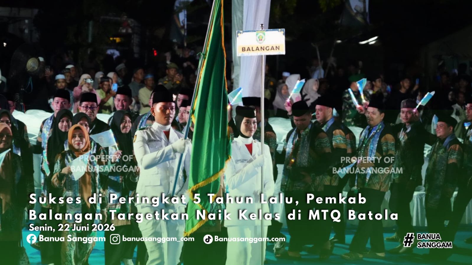 Sukses di Peringkat 5 Tahun Lalu, Pemkab Balangan Targetkan Naik Kelas di MTQ Batola