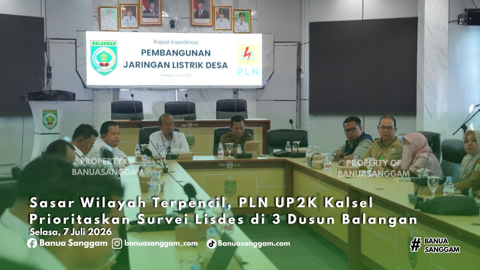 Sasar Wilayah Terpencil, PLN UP2K Kalsel Prioritaskan Survei Lisdes di 3 Dusun Balangan