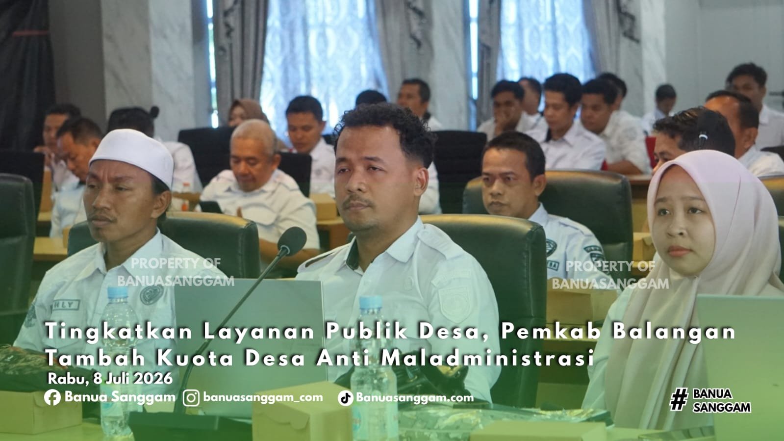 Tingkatkan Layanan Publik Desa, Pemkab Balangan Tambah Kuota Desa Anti Maladministrasi