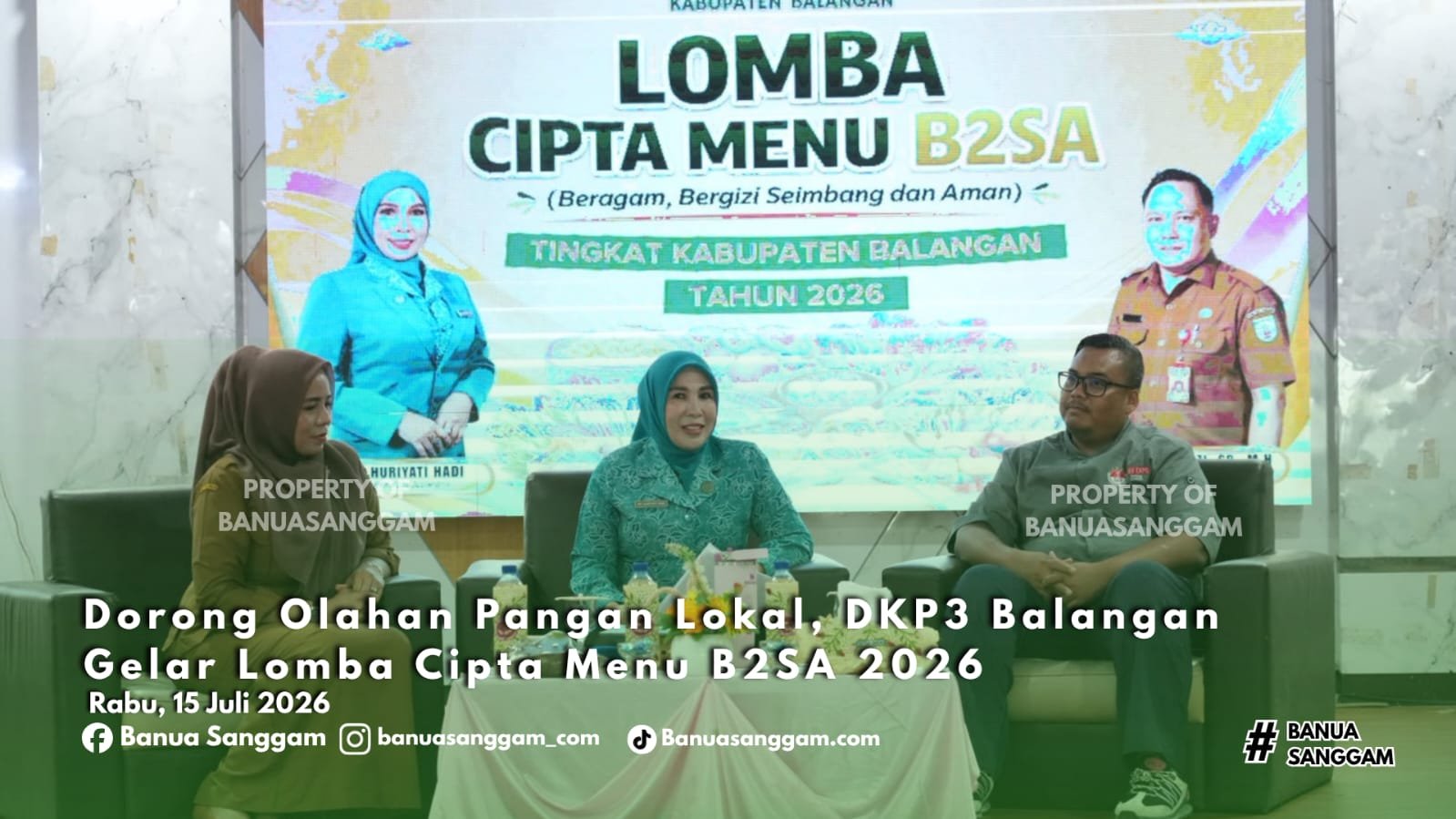 Dorong Olahan Pangan Lokal, DKP3 Balangan Gelar Lomba Cipta Menu B2SA 2026