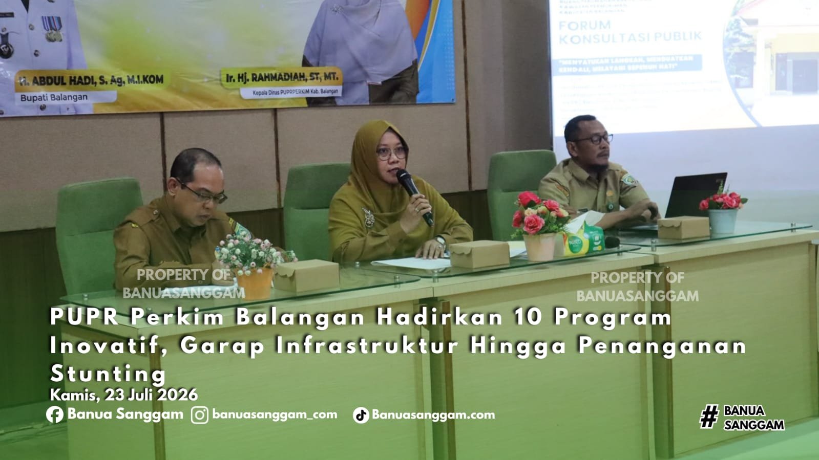 PUPR Perkim Balangan Hadirkan 10 Program Inovatif, Garap Infrastruktur Hingga Penanganan Stunting