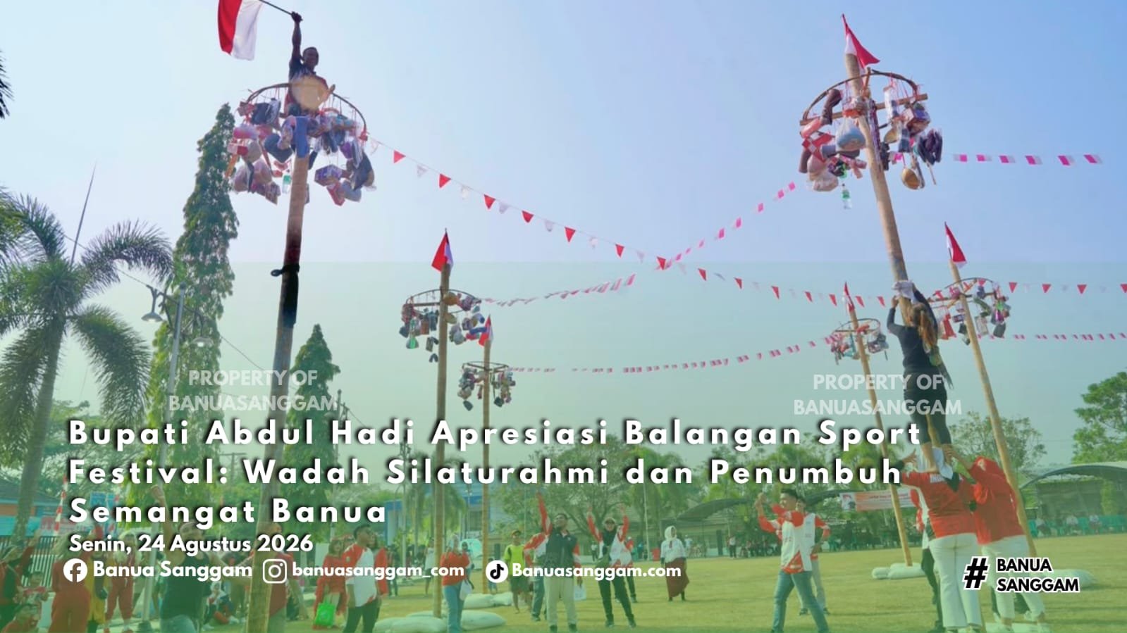 Bupati Abdul Hadi Apresiasi Balangan Sport Festival: Wadah Silaturahmi dan Penumbuh Semangat Banua